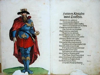Heriwon, rei dos Germanos Centrais, de «A origem dos primeiros doze antigos reis e príncipes da nação alemã»