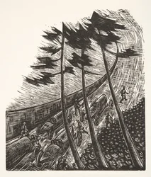 Ilustração de Styl, pub.1922 (pochoir print)
