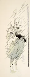Ilustração de Styl, pub.1922 (gravura em pochoir)