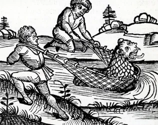 Ilustração tirada da Crônica de Nuremberg, 1493
