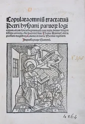 Mestra e alunos, 1490
