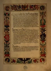 Página do livro de Geheim Honor do sexo Fuggerschen