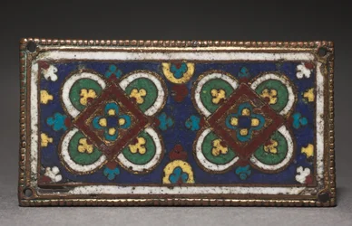 Placa, provavelmente de um Santuário Relíquio.