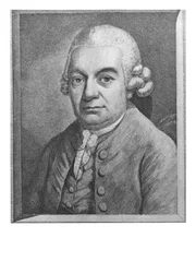 Retrato de Carl Philipp Emanuel Bach (1714-88)