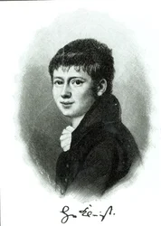 Retrato de Heinrich von Kleist como uma criança