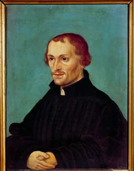 Retrato de Philippe Melanchton (Philipp Melantone ou Melanchthon ou Schwartzerd)