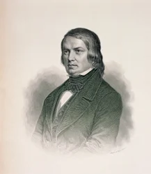 Retrato de Robert Schumann (1810-56)