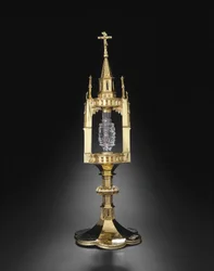 Relicário com Dente de São João Batista, Metalurgia: 1375-1400