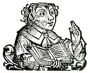 St. Alchimus, de &39;Liber Chronicarum&39; por Hartmann Schedel (1440-1514)