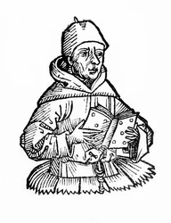 St. Egidius, de &39;Liber Chronicarum&39; por Hartmann Schedel (1440-1514) 1493