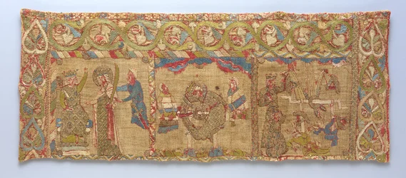 Roubou com o martírio de Santa Catarina, Renânia, c.1200