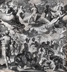O Apocalipse. (gravura