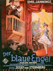 O cartaz do filme Blue Angel