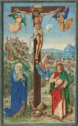 A Crucificação, finais do século XV (têmpera e ouro sobre pergaminho)