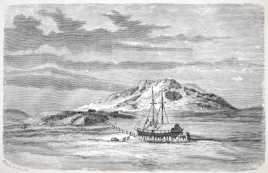A Germania na Ilha Sabine, pub. Londres 1874