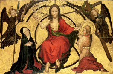 O Juízo Final, início do século XV (tempera no painel)