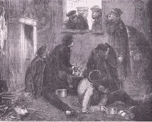 O príncipe herdeiro da Prússia, Cassell History of the War between France and Germany publicado por Cassell and Company Limited, c.1890 (litho)