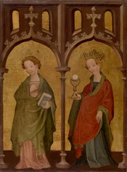 Dois santos femininos