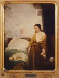Pobre Mãe, de Gerolamo Induno