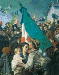 A Partida dos Conscritos de 1866, de Gerolamo Induno