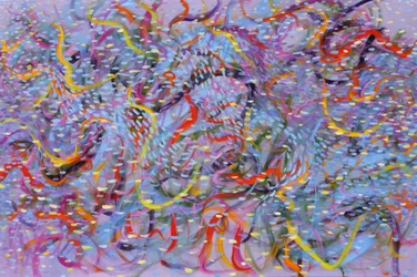 Magic Underwater 2, 2014 (acrílico sobre tela)