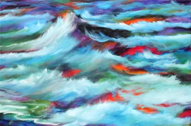 Wonderment Seas, 2015 (acrílico sobre tela)