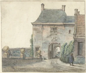 A porta do castelo de Heemstede