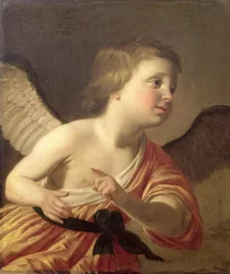 Retrato do jovem Príncipe Maurício da Boêmia (1620-53) como Cupido