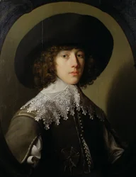 Príncipe Rupert (1619-82), sobrinho do rei Carlos I (1600-49)