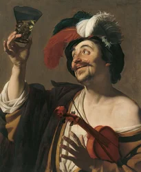 O violinista feliz