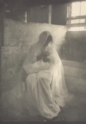 A manjedoura, c.1900 (foto)