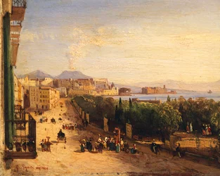Riviera de Chiaia (Riviera di Chiaiaia) em Nápoles