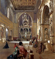 Interior da Igreja de San Giovanni a Carbonara