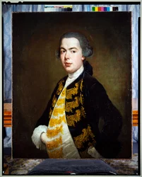 Retrato a meio corpo de um jovem, c.1750 (pintura)
