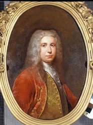 Retrato de um cavalheiro. Século XVIII. Pintura de Giacomo Ceruti chamada "Pyochetto" (1724? -?). Museo del Castello, Milão.