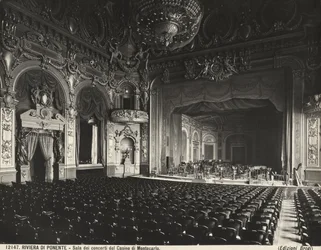 Sala de concertos, Casino Monte Carlo, Mónaco
