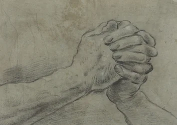 Mãos entrelaçadas [verso]