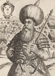 Sinan Bassa, Cap. General do Exército de Maumet Impe. de Turchi, 1596.