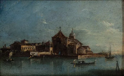 A Ilha de Santo Spirito c.1790 (Óleo sobre tela)