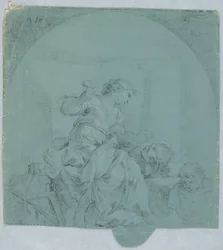 Design para Alegoria da Escultura