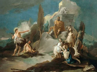 Apolo e Marsias,