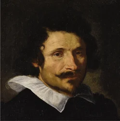 Retrato de Pietro da Cortona 1596-1669, c. 1625-1630.