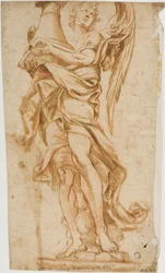 Estudo a partir da escultura do Anjo de Bernini na Ponte Sant