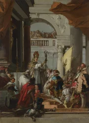 O casamento de Frederick Barbarossa, c.1753
