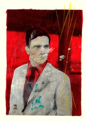 Retrato de Pierpaolo Pasolini, 2014 (técnica mista)