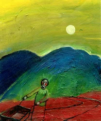 Eu tinha tudo que eu precisava, 2003 (óleo sobre papel)