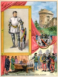 Bertrand du Guesclin, cavaleiro bretão, 1898