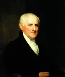 Retrato de Egbert Benson (1746-1833), c.1820 (óleo sobre painel)