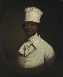 Retrato do cozinheiro de George Washington