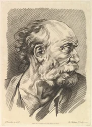 Cabeça de Homem, meados do século XVIII.